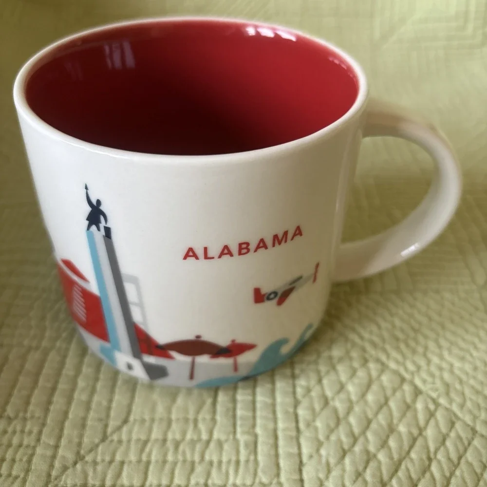 Starbucks Alabama You Are Here Collection 14 oz City Mug Space